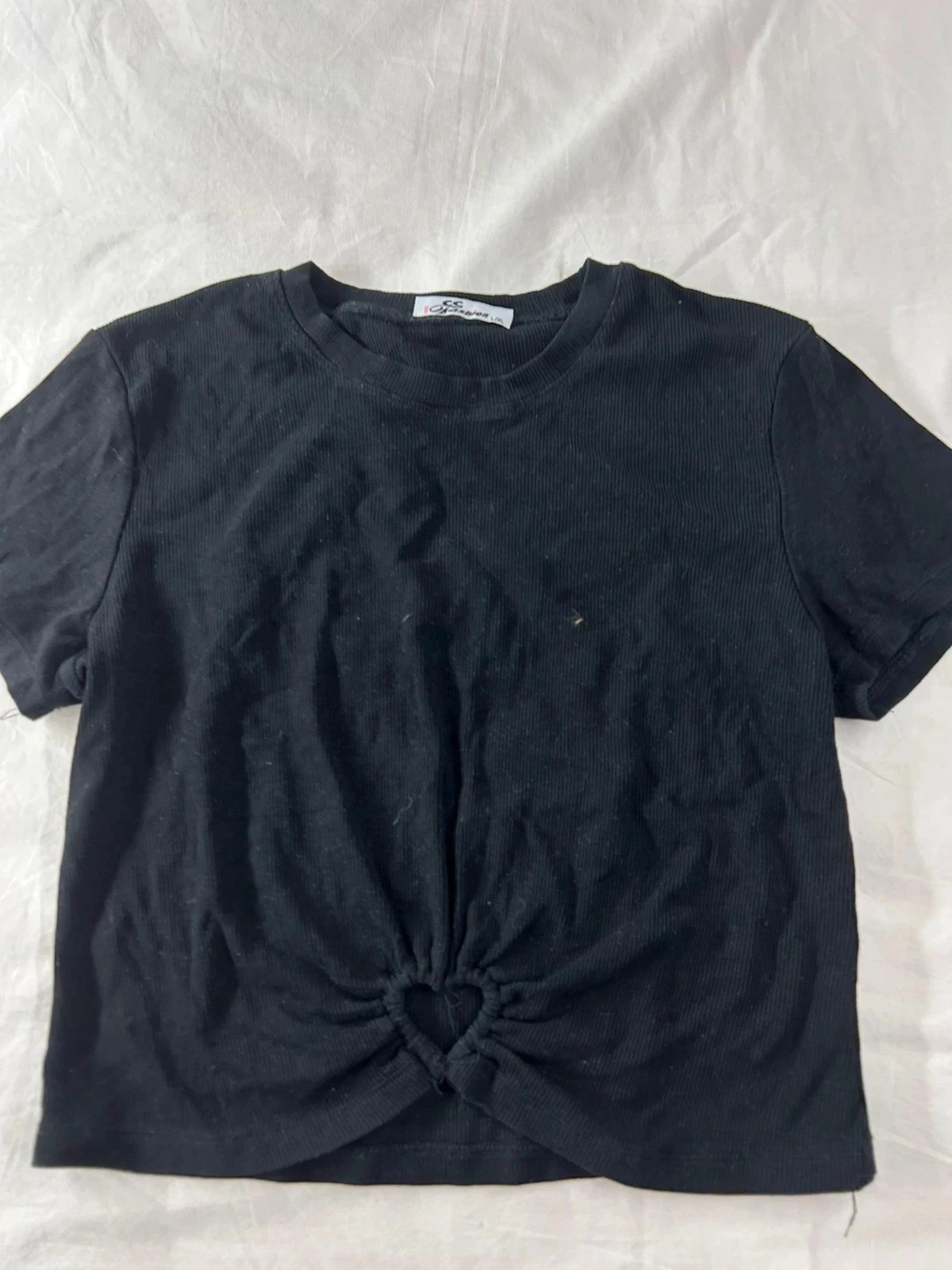Camiseta negra CC Fashion talla L – photo 2